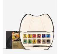 Royal Talens : Rembrandt Watercolour Paint : 12 Half Pan Set : With Pocket Brush