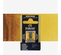Royal Talens : Rembrandt Watercolour Paint : Half Pan : Gamboge