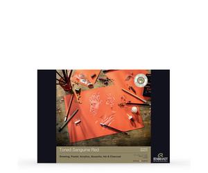 Royal Talens : Toned Paper Pad : 180gsm : 50 Sheets : A3 : Sanguine Red