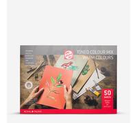 Royal Talens : Toned Paper Pad : 180gsm : 50 Sheets : A4 : Warm Colours