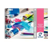 Royal Talens - Van Gogh A4 Wiro Mixed Media Paper Pad - 30 Sheets - 300gsm