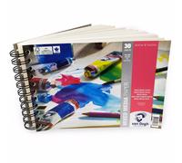 Royal Talens - Van Gogh A5 Wiro Mixed Media Paper Pad - 30 Sheets - 300gsm