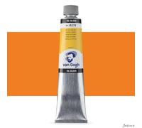 Van Gogh Oil Colour Paint, 200ml Tube, AZO Yellow Deep 270