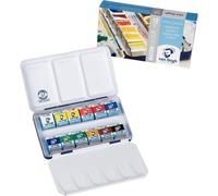 Royal Talens Van Gogh Watercolour Metal Case Box - 12 Pans - 20838612