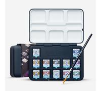 Royal Talens : Van Gogh : Watercolour Paint : Half Pan : Pocket Box Set of 12 Speciality Colours