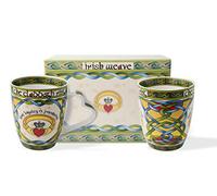 Royal Tara Irish Claddagh Mug Set of Two, 2 Count (Pack of 1), 380 ml/13 fl oz per Cup, Gift, Christmas