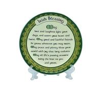 Royal Tara New Bone China Spiral Shamrock With Celtic Knot 4 Inch Decorative Plate Authentic Irish Gift