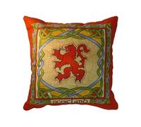 Royal Tara Scottish Lion Rampant Cushion Cover Small Pillow Square Case 11.8'x11.8'