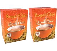 Royal Tea (Chai) in Various Flavours - Instant Premix - Made with Natural Tea Extract & Mixture Of Aromatic Indian Spices - Karak Chai Sweetened 200g - P2