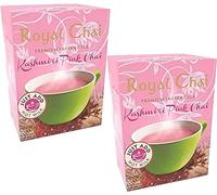 Royal Tea (Chai) in Various Flavours - Instant Premix - Made with Natural Tea Extract & Mixture Of Aromatic Indian Spices - Kashmiri Pink Unsweetened 140g - P2