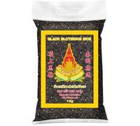 ROYAL THAI RICE Black Thai Glutinous Rice, 1 kg | Premium Thai rice for dishes, desserts and dumplings - ideal for storage in the kitchen cupboard