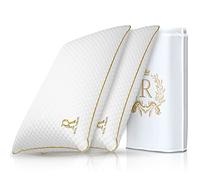 Royal Therapy 2-Pack King Pillows, Memory Foam Pillow, Rayon Derived from Bamboo Pillow, Pillow for Side Sleepers, Bed Pillow, King Size Pillow, Cooling Pillow, Firm Pillow, Memory Foam Pillows 2 Pack