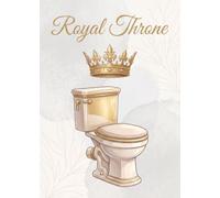 Royal Throne Funny Bathroom Wall Art Bathroom Decor Print Modern Bathroom Poster Framed or Unframed A4 Wall Art Bathroom Decor Gift, A4 Unframed