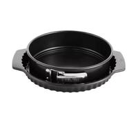 Royal van Kempen & Berger 2-Piece Baking Dish, 1 Pie Dish and 1 Quiche Dish, Black