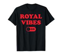 Royal Vibes Mode On Queen Energy Only Y2K 90s 2000s Retro T-Shirt