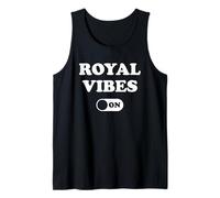Royal Vibes Mode On Queen Energy Only Y2K 90s 2000s Retro Tank Top