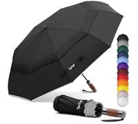 Royal Walk Folding Travel Compact Umbrella Windproof Strong for Men & Women