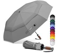 Royal Walk Folding Travel Compact Umbrella Windproof Strong for Men & Women