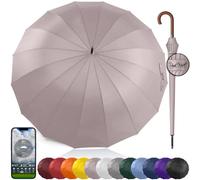 Royal Walk Large Umbrella Windproof Strong Big Golf for 2 Adults Men Women