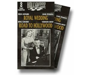 Royal Wedding & Road to Hollywood [VHS]