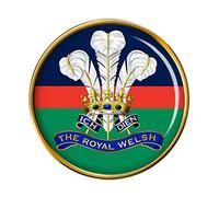 Royal Welsh, British Army Pin Badge