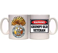 Royal Welsh Fusiliers Grumpy Old Veteran Mug (MI13) Military Army 11oz & 15oz Gift (11oz)
