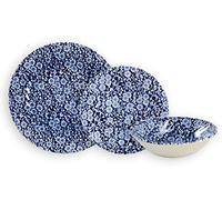 Royal Wessex by Churchill Victorian Calico 12 Piece Dinner Set | Made in England