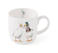 Royal Worcester Duck Love Mug, Fine Bone China, 11 oz