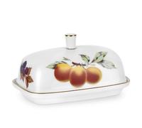 Royal Worcester Evesham Gold Covered Butter Dish