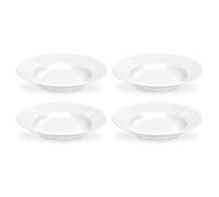 Royal Worcester Serendipity White Set of 4 Soup Plates