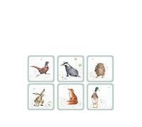 Royal Worcester Wrendale Coasters - Set Of 6 One Colour
