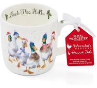 Royal Worcester Wrendale Designs Mug 14Oz Deck The Halls - Duck