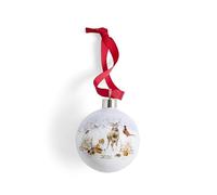 Royal Worcester Wrendale Designs Snow Place Like Home Ceramic Bauble Limited Edition 2026