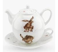 Royal Worcester Wrendale Designs Tea for One Set Good Hare Day