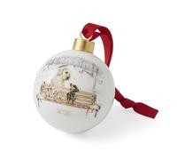 Royal Worcester Wrendale Designs Winter Walks Annual Ceramic Bauble Limited Edition 2025