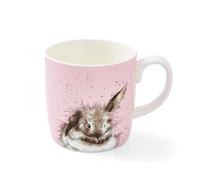 Portmeirion Mug Wrendale Designs Bathtime Rabbit Ceramic Pink MMPY4020-XD