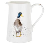Portmeirion Home & Gifts WN3921-XT Wrendale by Royal Worcester Jug (Duck), Cream