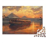 Royal Yacht Jigsaw Puzzles for Adults And Kids. 1000 Pieces Whimsical Challenge Toy Educational Game Home Decor 70x50cm/1000pcs