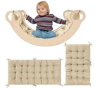 ROYALAY Cushion for Climbing Arch for Kids, Premium Climbing Set Cushion, Arch Cushion Floor Cushion Toddler Nap Mat(43 * 20 * 3inch,Apricot)