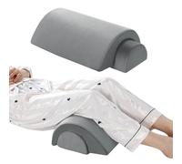 ROYALAY Half Moon Bolster Knee Pillow for Legs, Knees, Lower Back and Head, Adjustable Semi Roll Round Lumbar Support Pillow for Bed Sleeping, Health Large Half Moon Pillow for Reduce Pressure,Gray