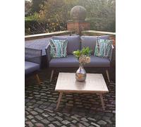Royalcraft Milan Outdoor 4 Seat Lounge Sofa Set Grey