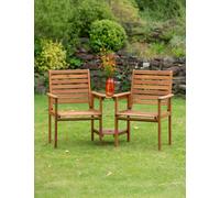 Royalcraft Napoli Garden Love Seat Natural