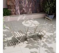 Royalcraft Padstow Folding Bistro Set Cashmere in Beige Royalcraft Beige
