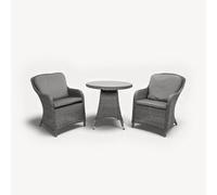 PARIS 2 Seater Imperial Bistro Set - Grey