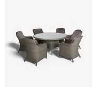Royalcraft Paris 6 Seater Round Imperial Dining Set