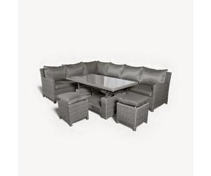 Royalcraft Paris 7Pc Deluxe Modular Corner Dining Set