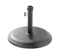 Polycrete Outdoor Parasol Base 16kg Round Royalcraft Light Grey One Size