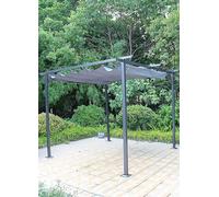 Royalcraft Prague Pergola 3 x 3m Grey Grey