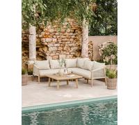 Royalcraft Roma 5 Seater Lounge Set Natural Mix