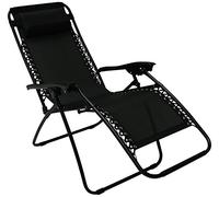 Zero Gravity Relaxer Chair Royalcraft Black One Size